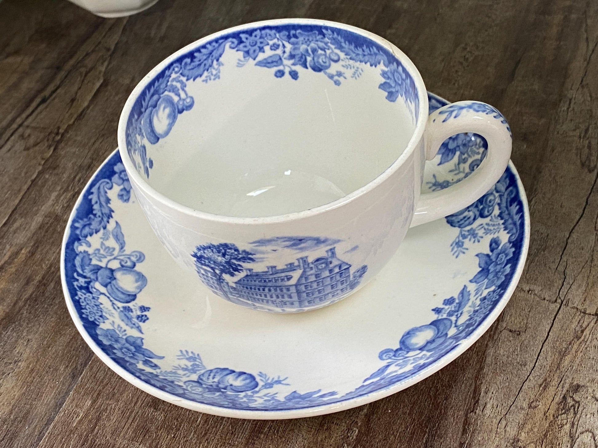 Vintage Harvard University Wedgwood Cup and Saucer at Duckwells