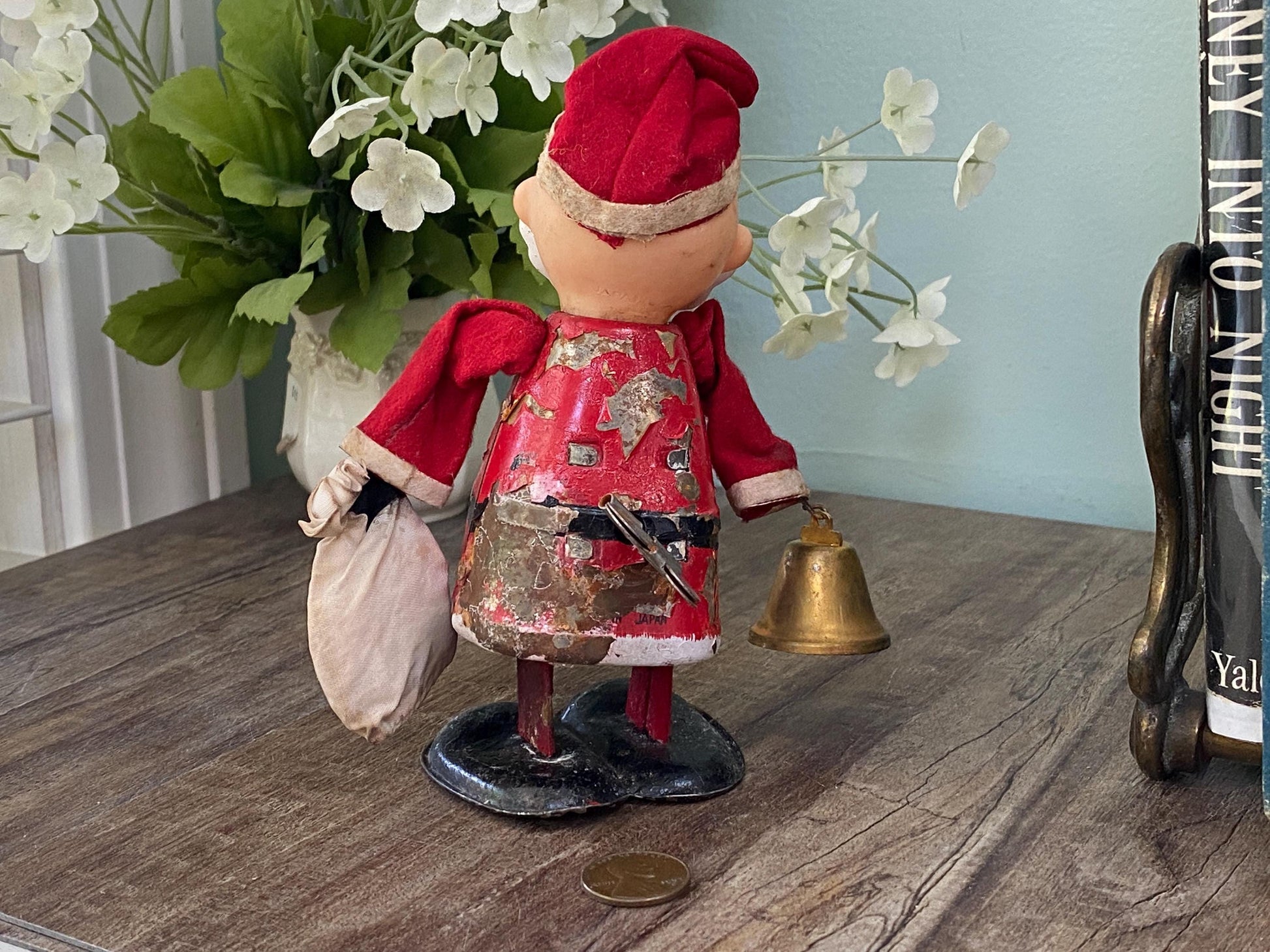 Vintage Santa Claus Toy Wind Up Collectible at Duckwells