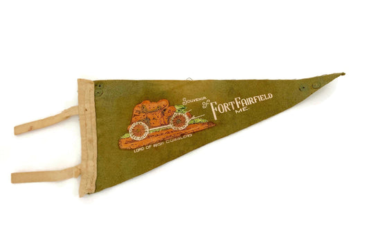 Vintage Fort Fairfield Maine Pennant at Duckwells