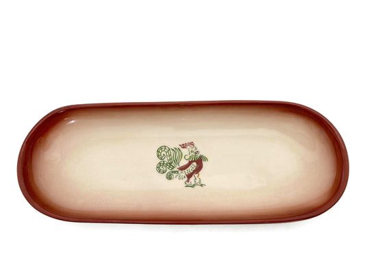 Vintage Brock of California Pottery Oval Dish at Duckwells