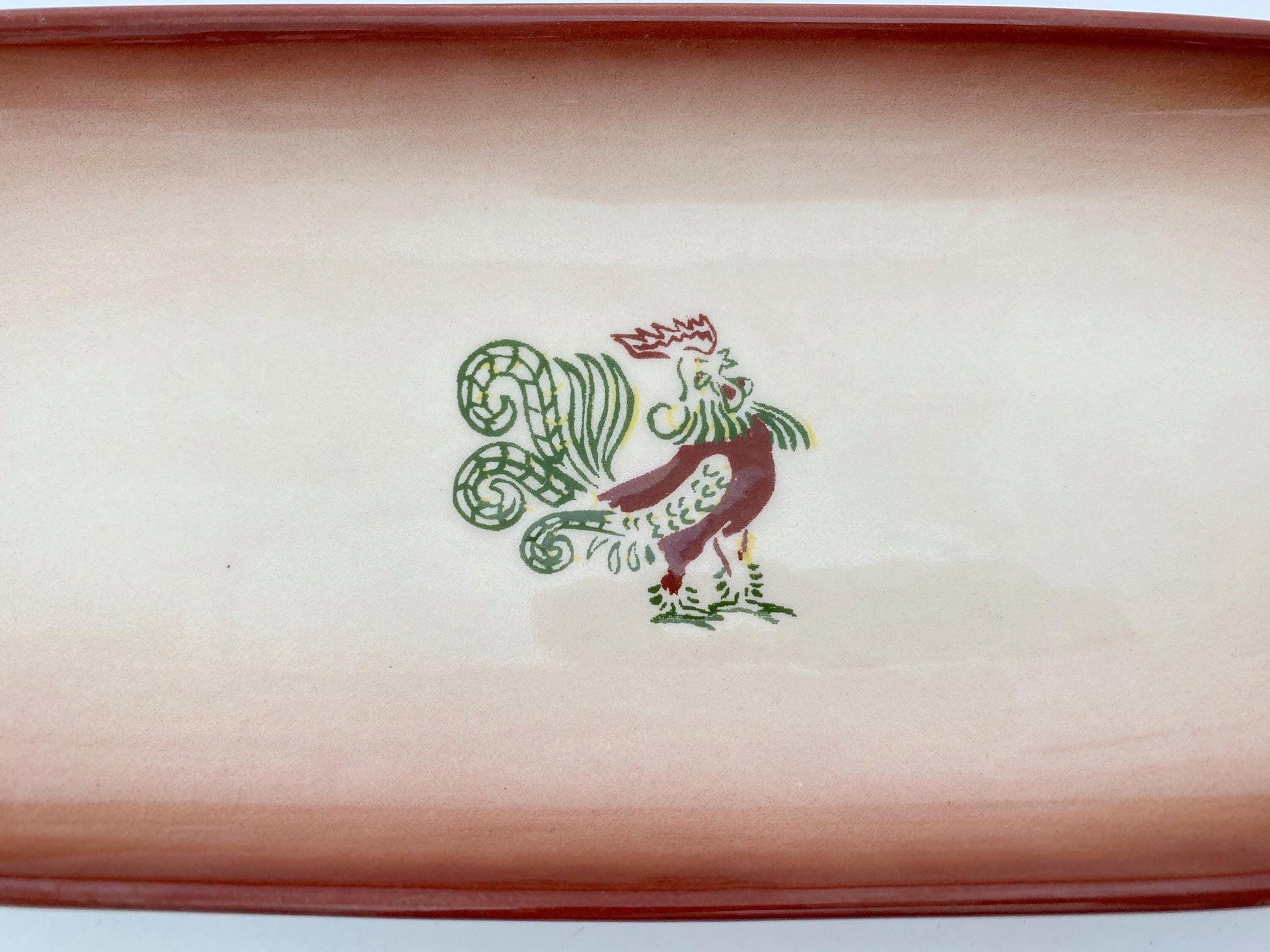Vintage Brock of California Pottery Oval Dish at Duckwells