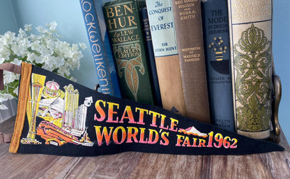 Vintage Seattle World's Fair 1962 Pennant at Duckwells