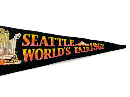 Vintage Seattle World's Fair 1962 Pennant at Duckwells