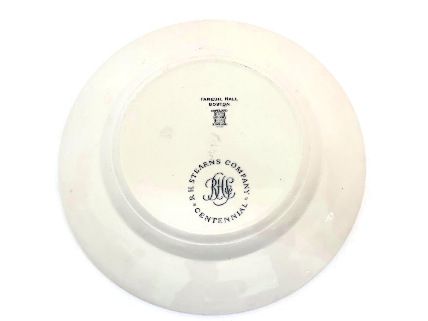 Vintage Faneuil Hall Boston Plate by Spode at Duckwells