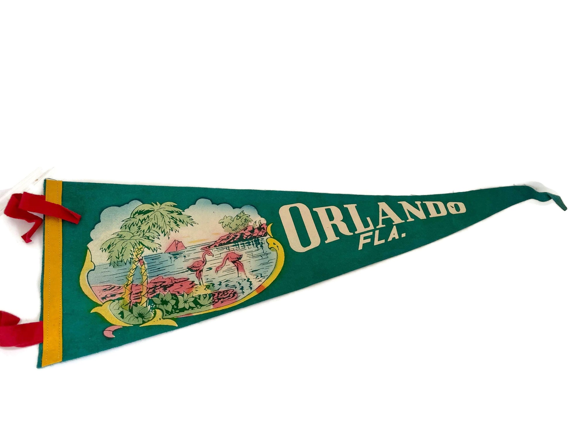 Vintage Orlando Florida Pennant at Duckwells