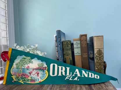 Vintage Orlando Florida Pennant at Duckwells