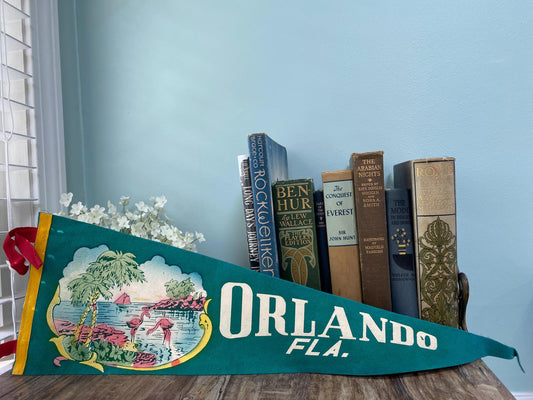 Vintage Orlando Florida Pennant at Duckwells
