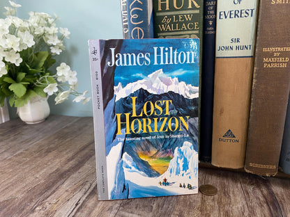 1960's Paperback Book, Lost Horizon by James Hilton