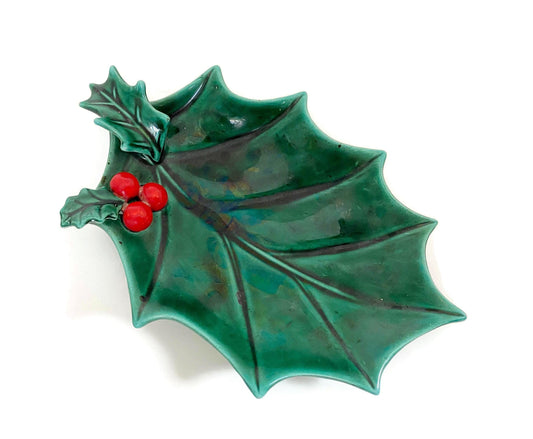 Midcentury Christmas Dish by Lefton