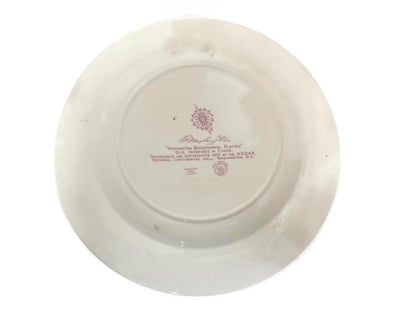 Vintage USS Constitution Wedgwood Souvenir Plate at Duckwells