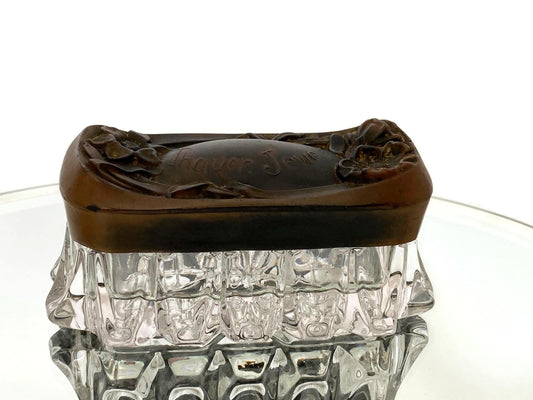 Antique Engraved Trinket Box at Duckwells