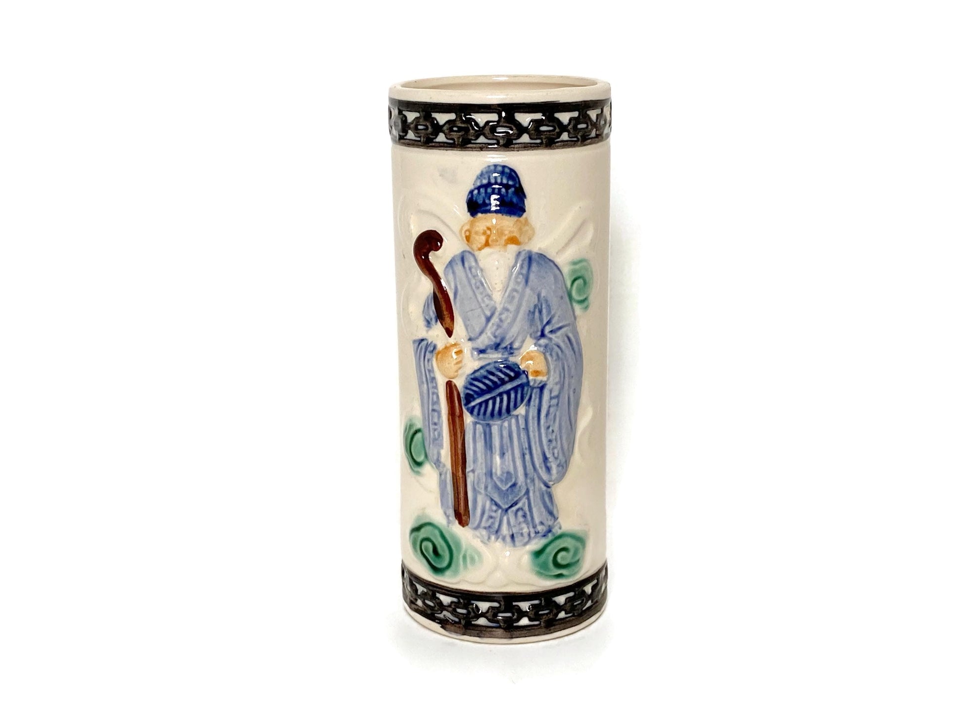 Vintage Tiki Ceramic Mug: Old Wise Man at Duckwells