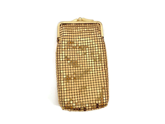Vintage Whiting and Davis Metal Mesh Pouch