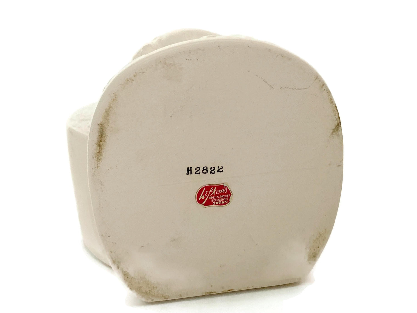 Vintage Valentine's Day Cupid Ceramic Planter by Lefton at Duckwells