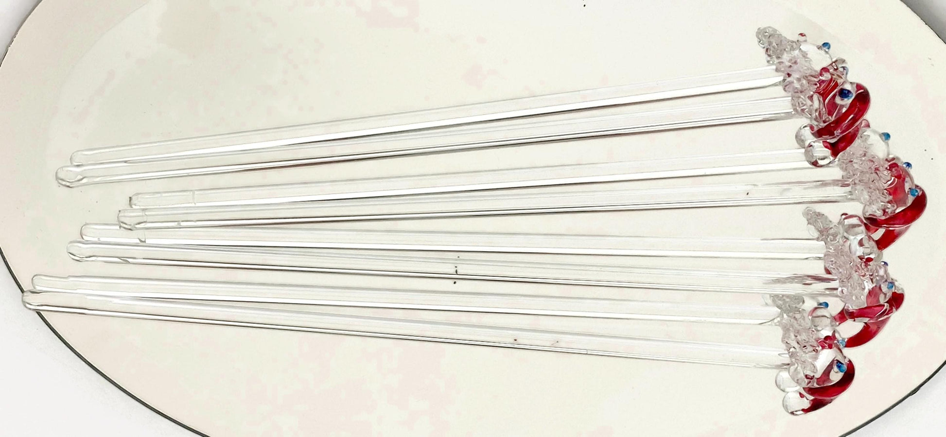 Vintage Christmas Drink Stirrers at Duckwells