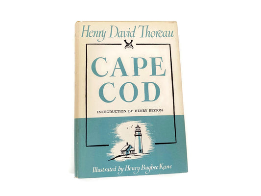 Vintage Book, Cape Cod by Henry David Thoreau at Duckwells