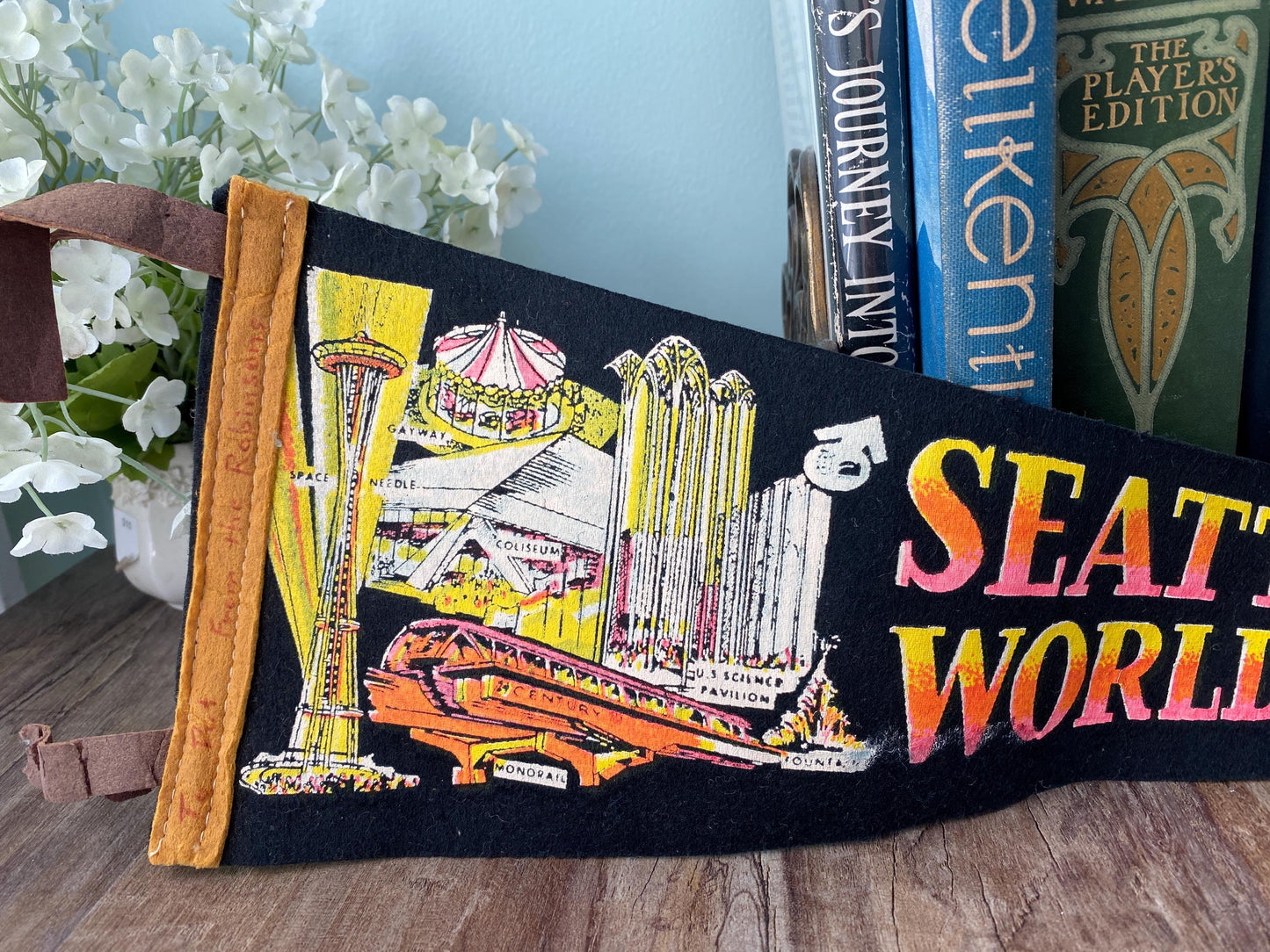 Vintage Seattle World's Fair 1962 Pennant at Duckwells