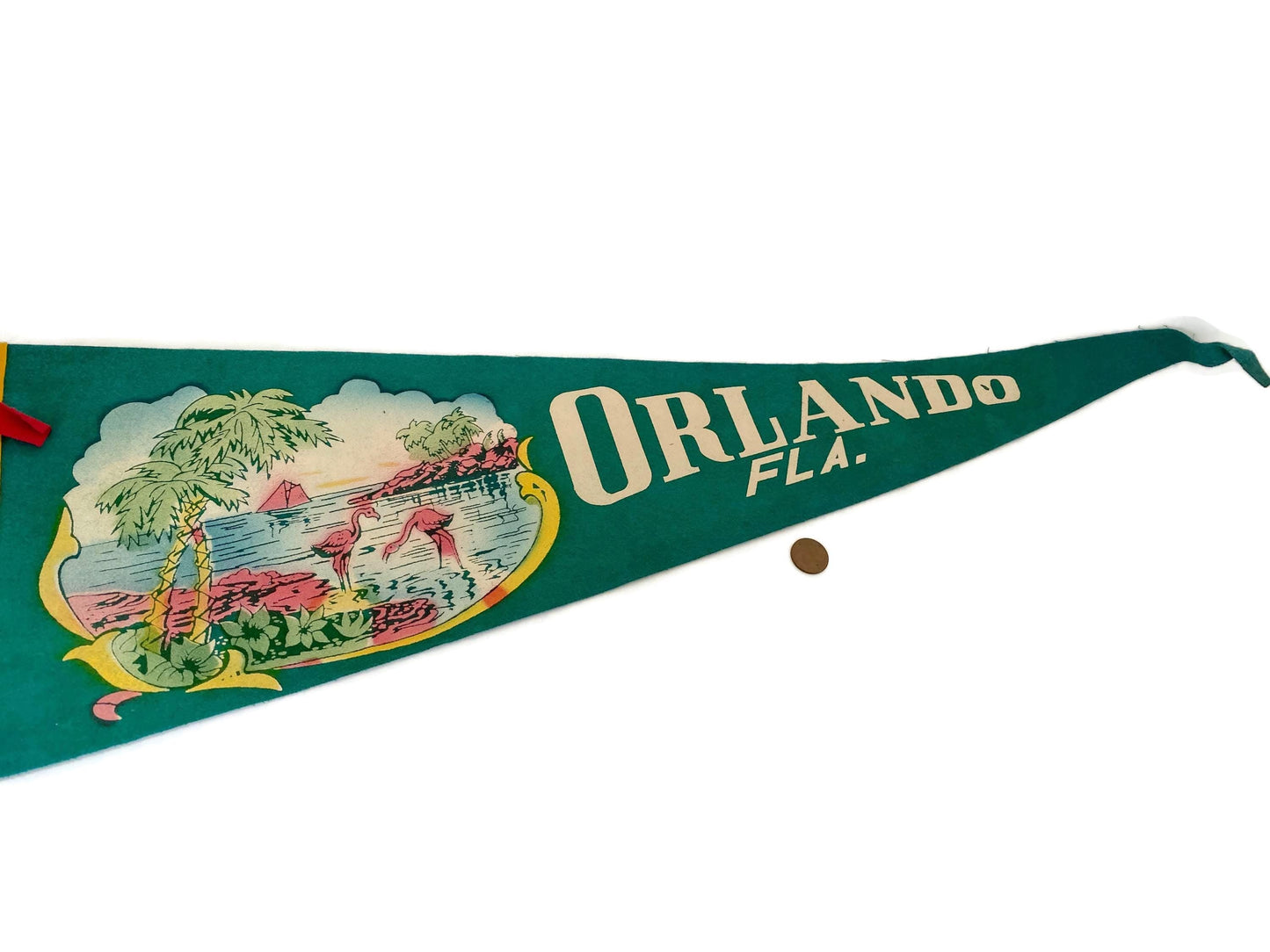 Vintage Orlando Florida Pennant at Duckwells