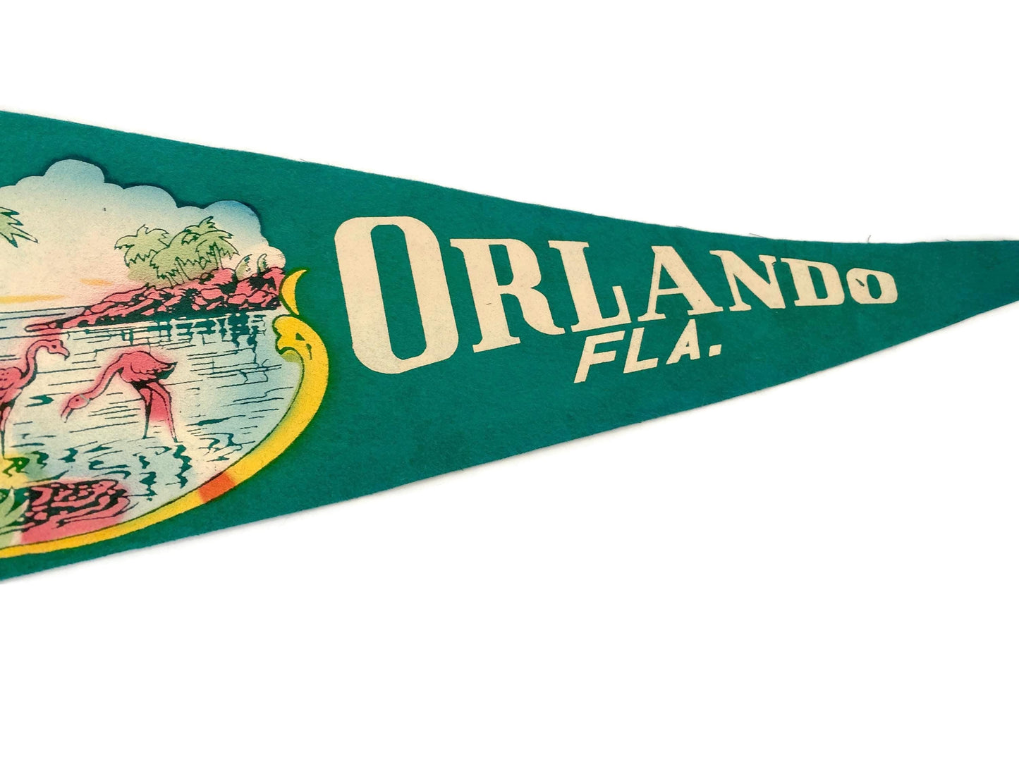 Vintage Orlando Florida Pennant at Duckwells
