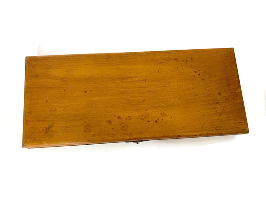 Antique Sign and Price Marking Set in Wood Box at Duckwells