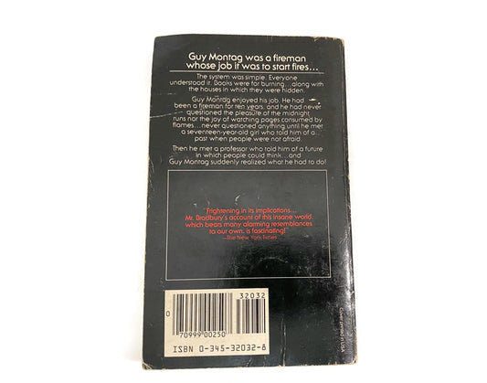 Vintage Softcover Book, Fahrenheit 451 by Ray Bradbury at Duckwells