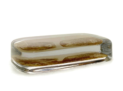 Antique Marblehead Glass Photo Paperweight at Duckwells