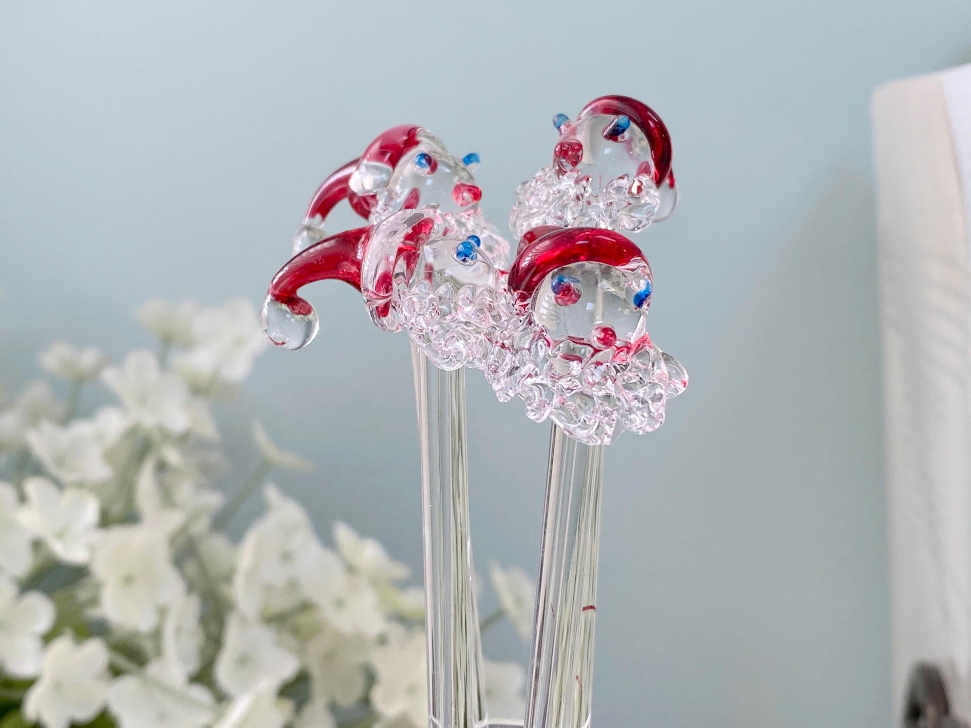 Vintage Christmas Drink Stirrers at Duckwells