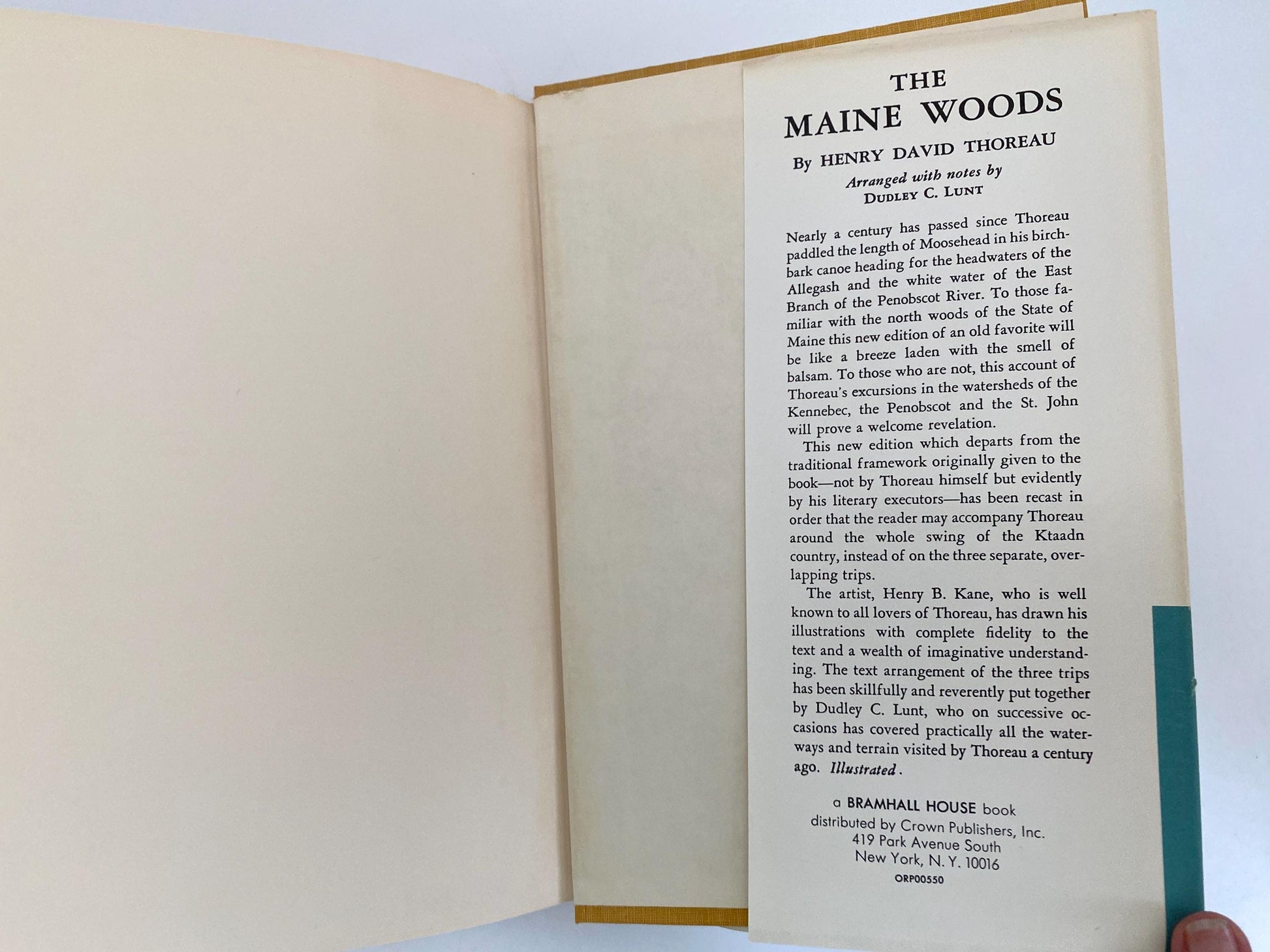 Vintage Book, Cape Cod by Henry David Thoreau at Duckwells