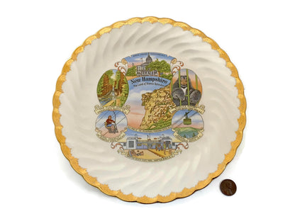 Vintage New Hampshire Plate at Duckwells