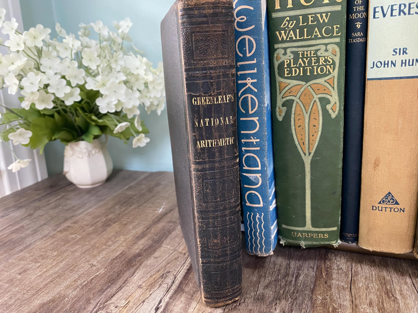 Antique Book, Greenleaf's National Arithmetic; 1852 at Duckwells