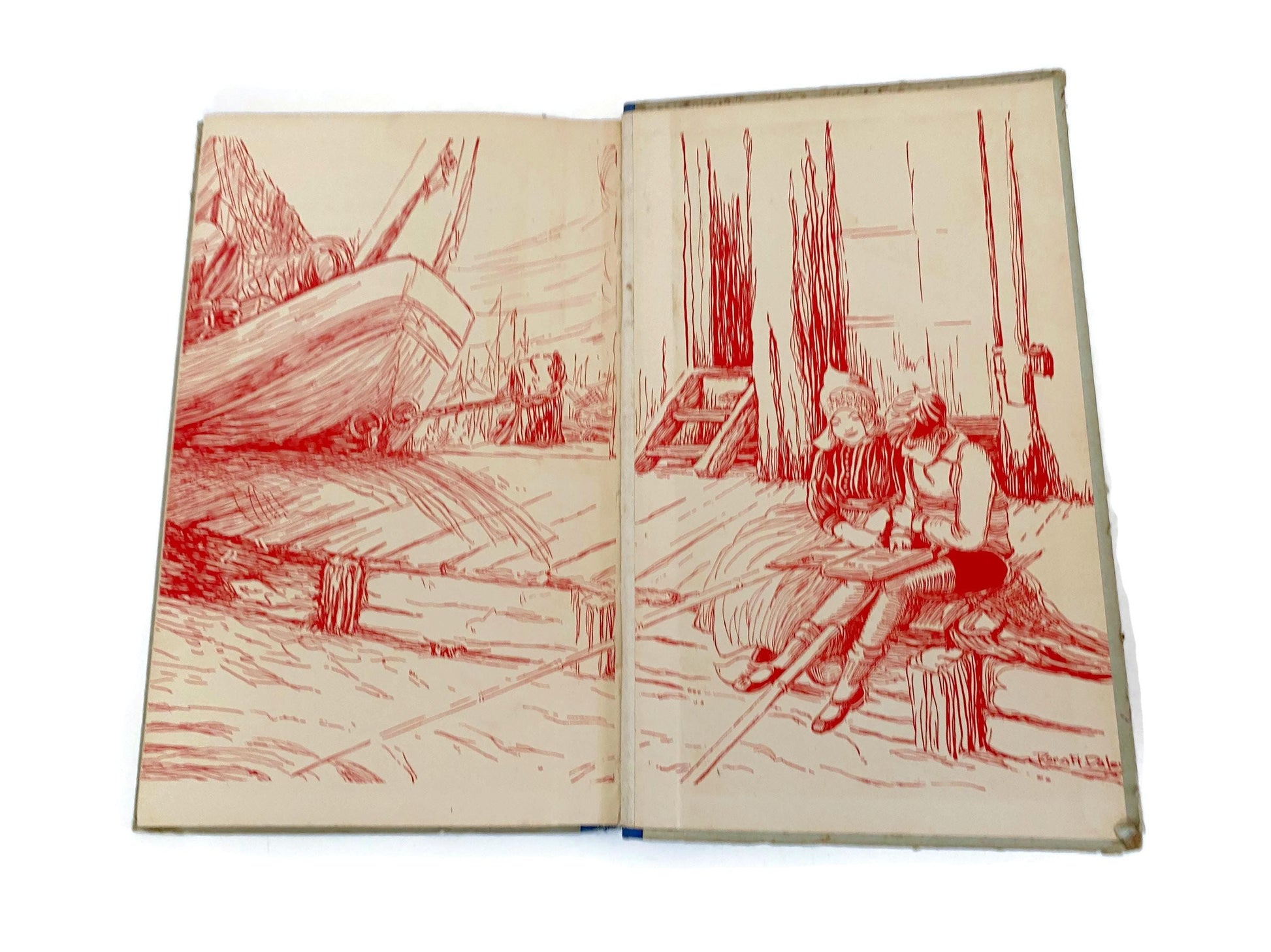 Vintage Book, The Little Dutch Tulip Girl by Madeline Brandeis; 1929 at Duckwells