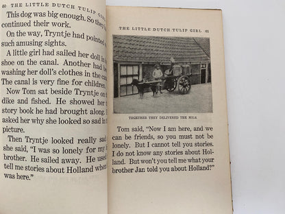 Vintage Book, The Little Dutch Tulip Girl by Madeline Brandeis; 1929 at Duckwells