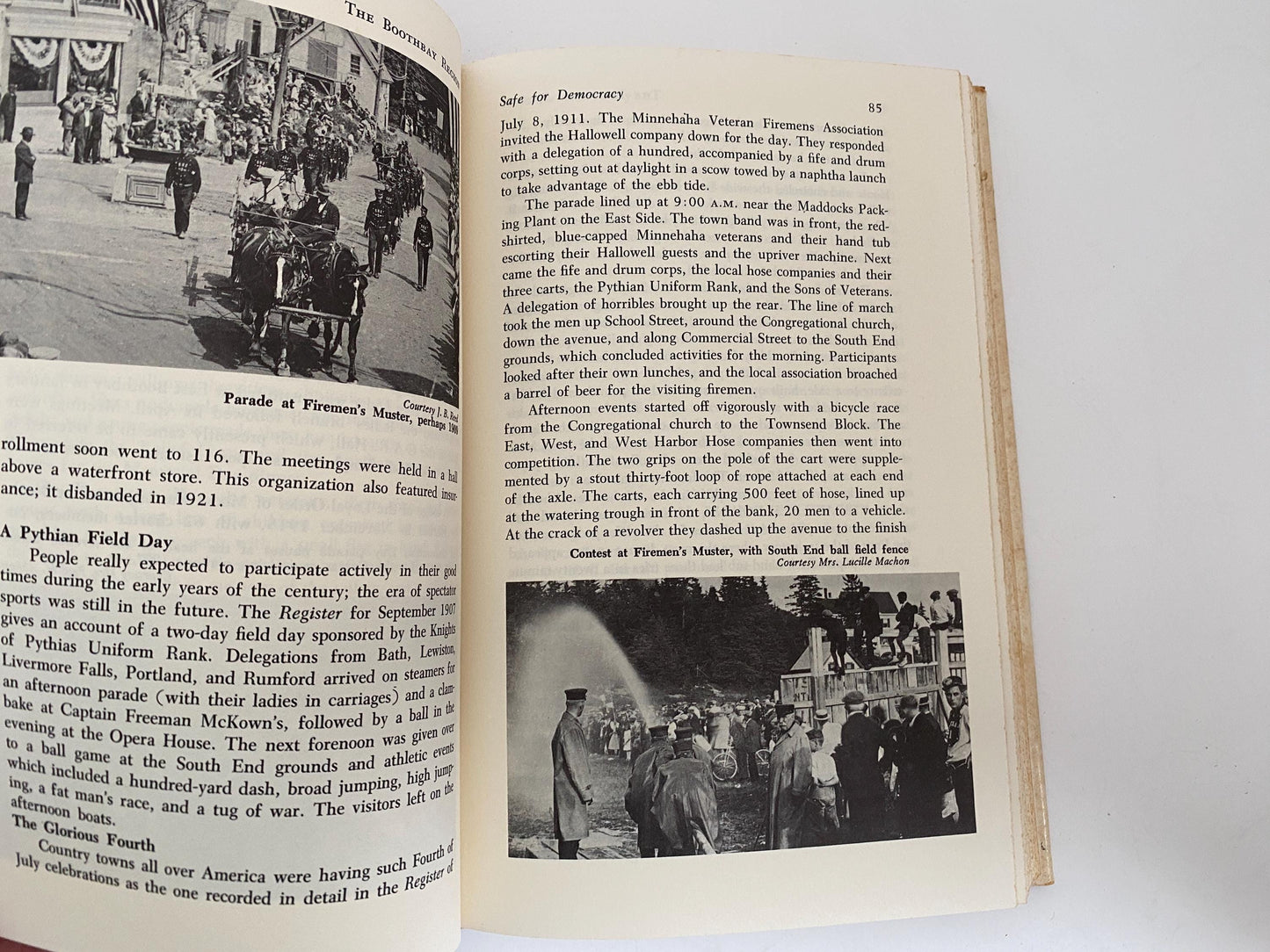 Vintage Book, The Boothbay Region 1906 to 1960 at Duckwells