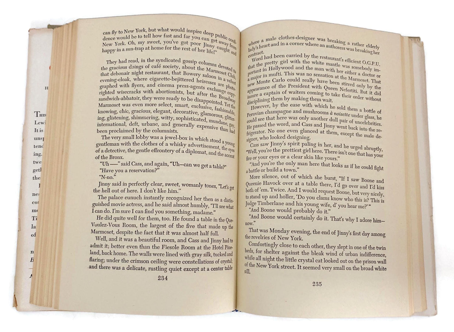 Vintage Book, Cass Timberlane, by Sinclair Lewis at Duckwells