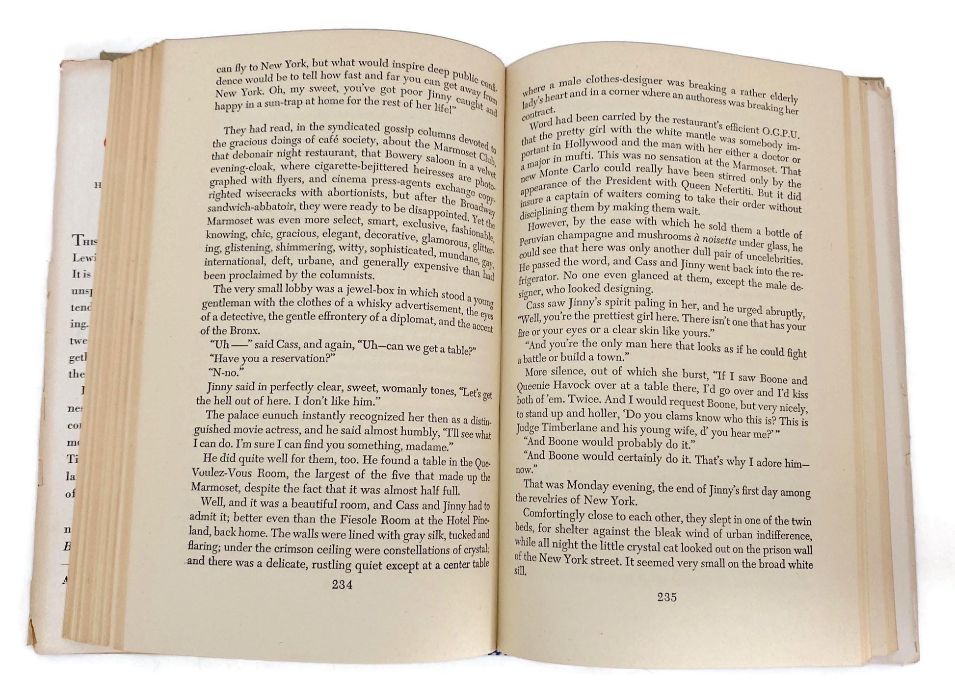 Vintage Book, Cass Timberlane, by Sinclair Lewis at Duckwells