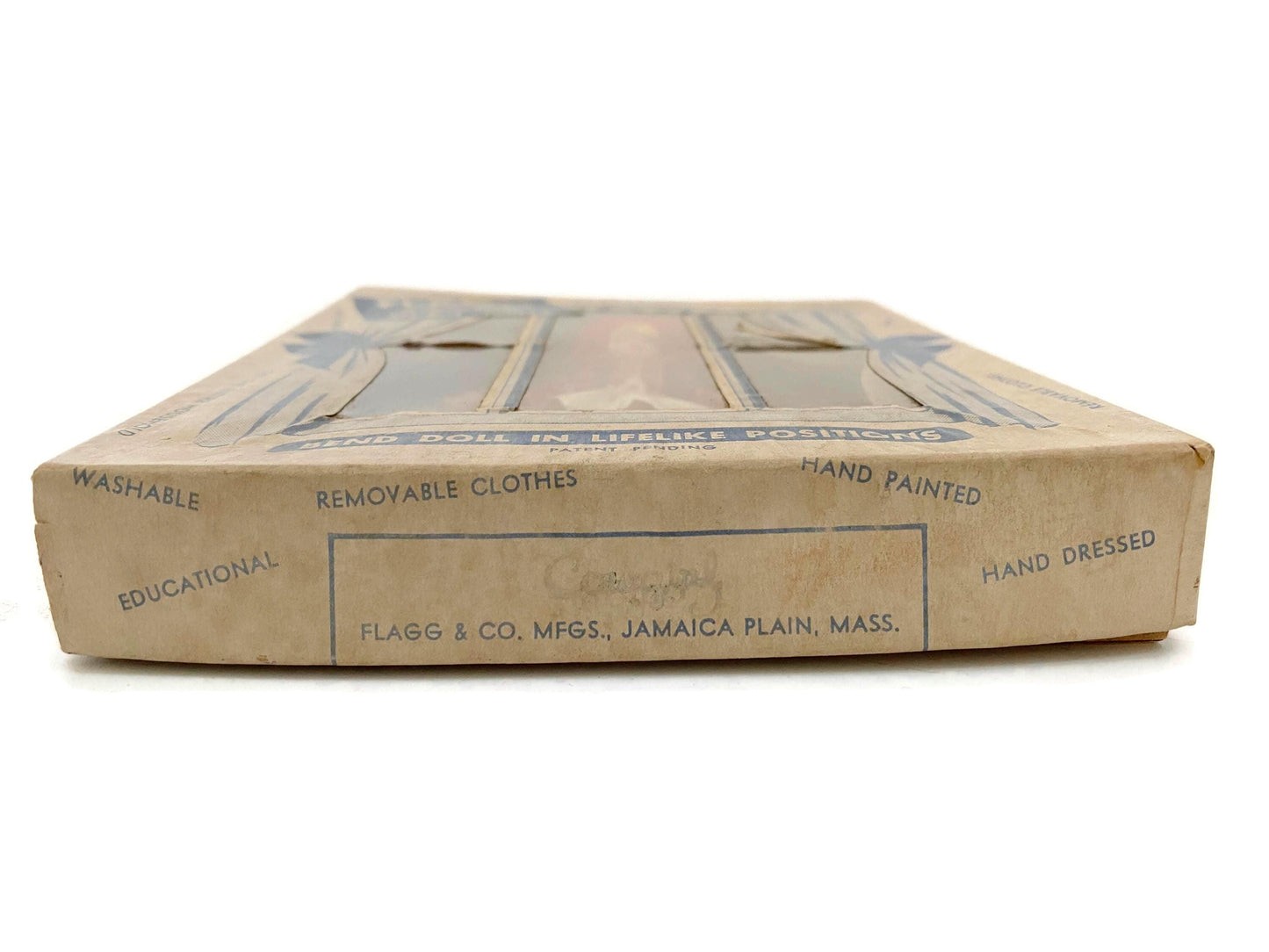 1950s Cowgirl Figurine, Flagg Flexible Doll at Duckwells