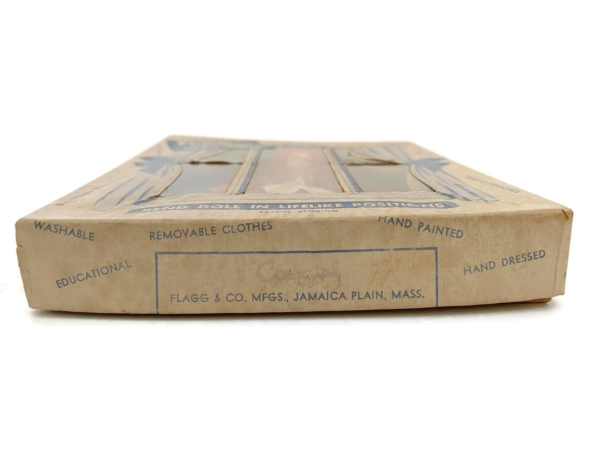 1950s Cowgirl Figurine, Flagg Flexible Doll at Duckwells