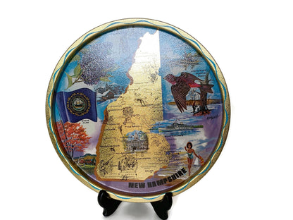 Vintage  New Hampshire Souvenir Tray