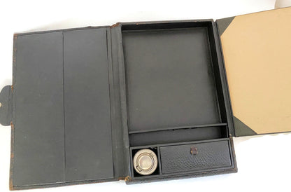 Antique Writing Desk, Portable Case with Ink Well and 1914 Calendar at Duckwells
