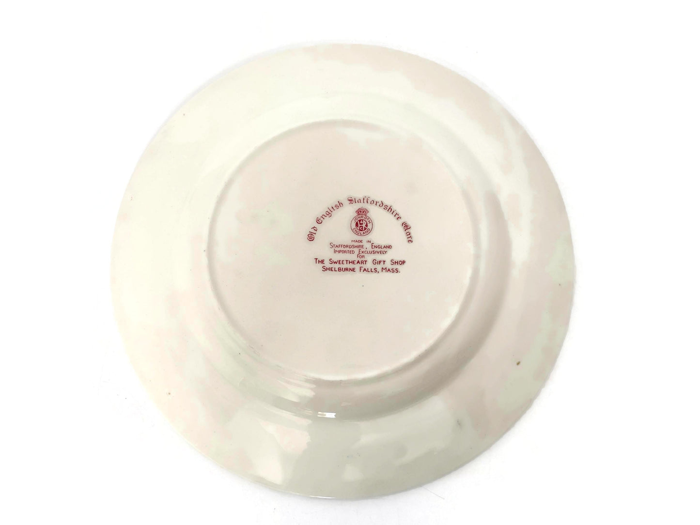 Vintage Mohawk Trail Souvenir Plate at Duckwells