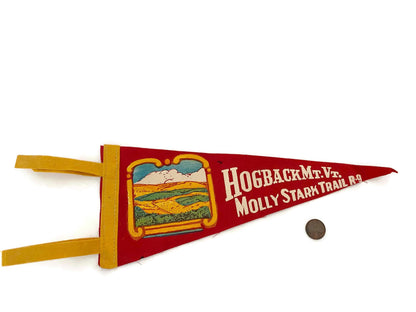 Vintage Hogback Mountain Vermont Pennant at Duckwells