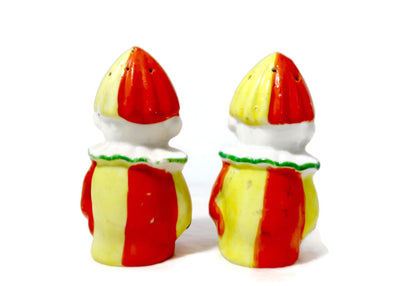 Vintage Clown Salt and Pepper Shakers at Duckwells
