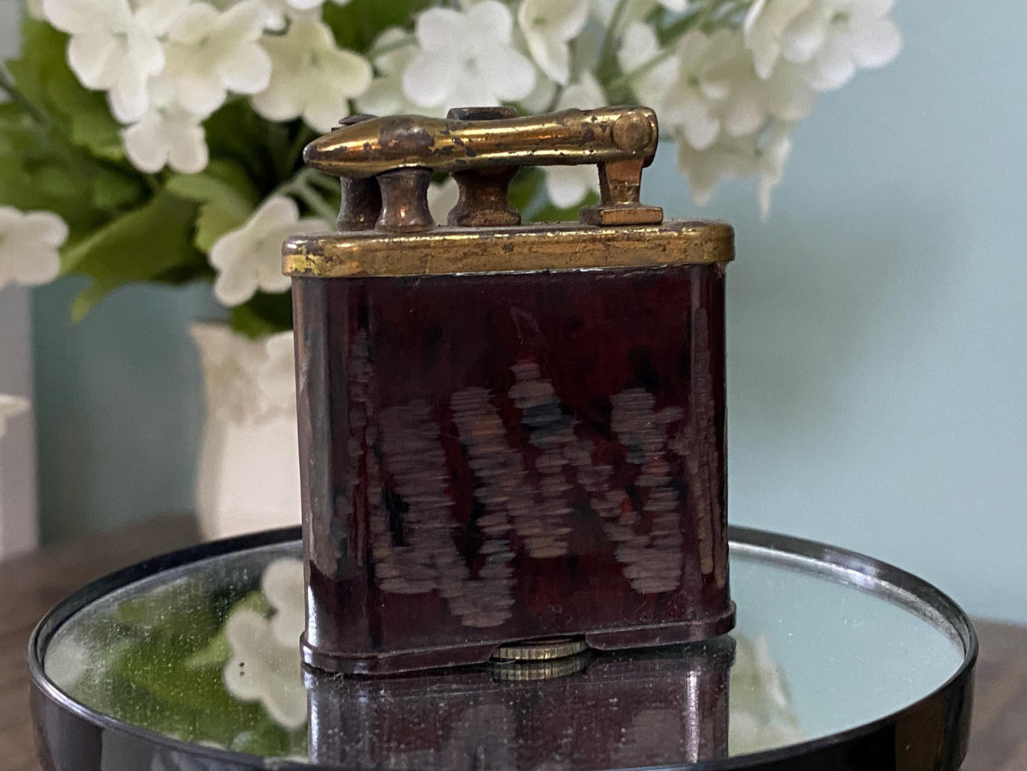 Vintage Bakelite Lighter, 1930s Fay Lift Arm at Duckwells