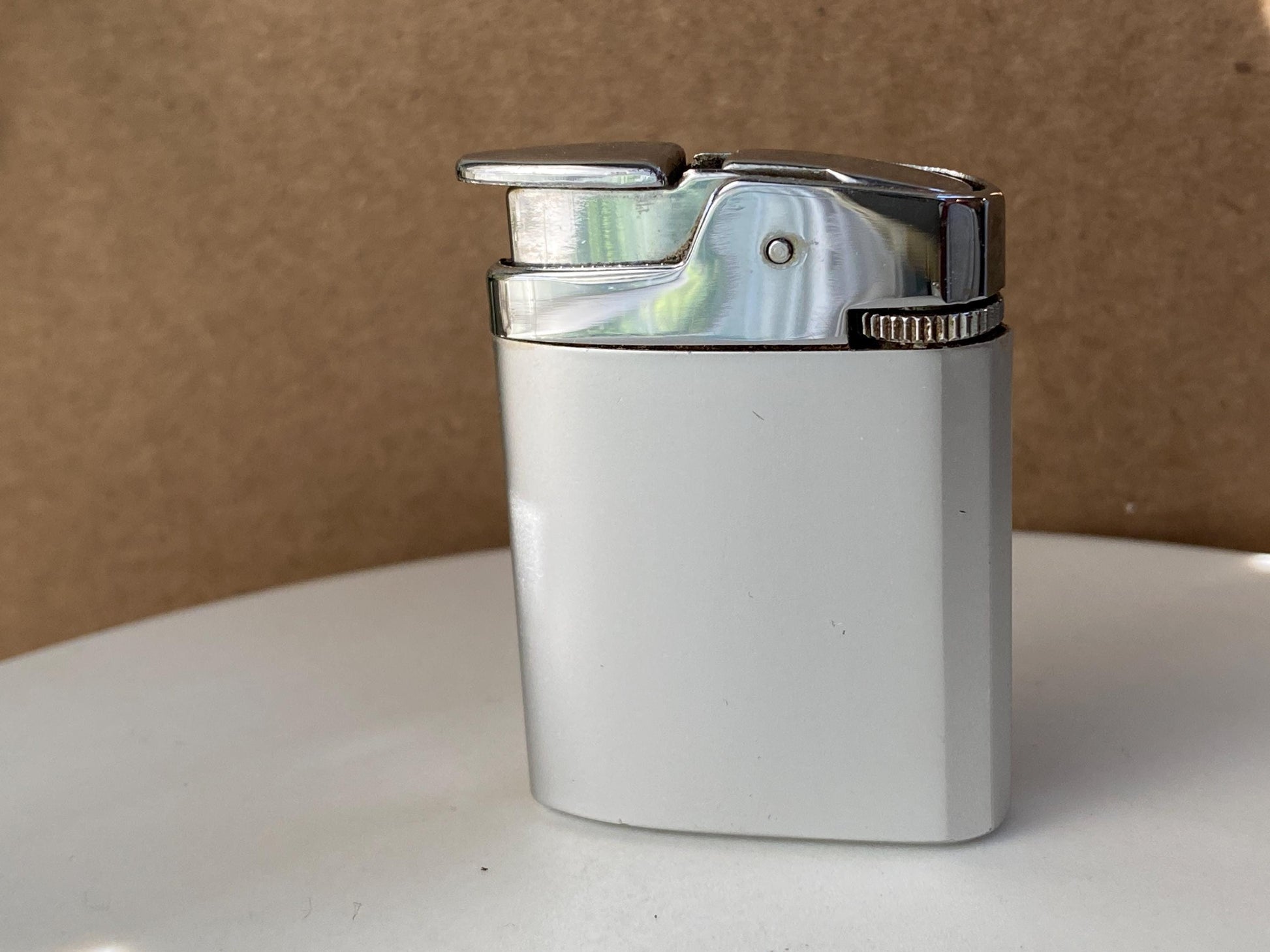 Midcentury Pocket Lighter - JJJ Jay-Lite Butane Refillable at Duckwells
