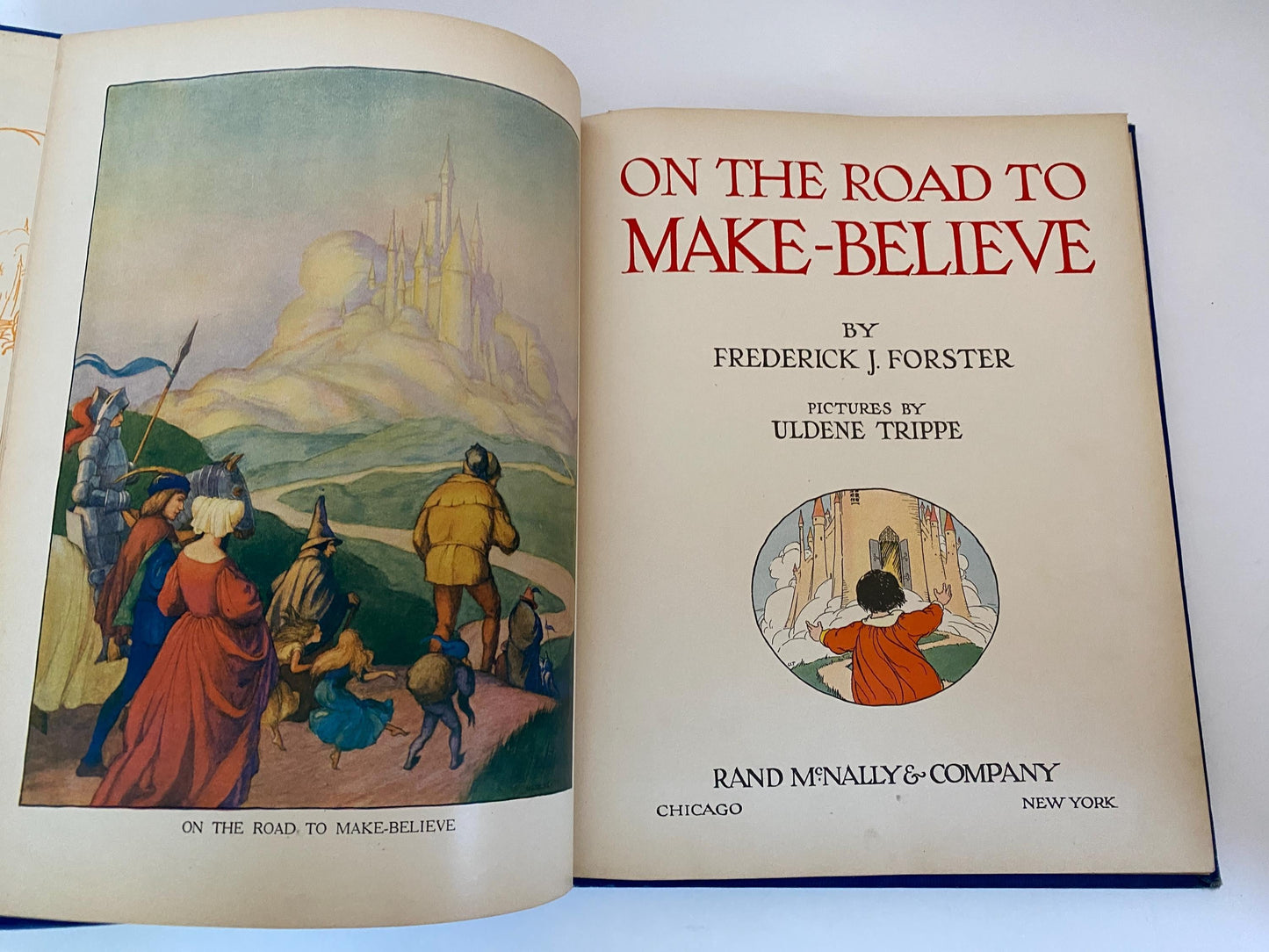 Antique Book, On the Road to Make Believe, 1924 First Edition at Duckwells