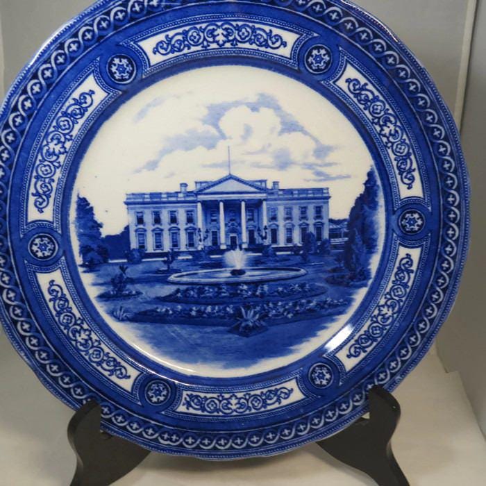 Antique White House Plate by Royal Doulton at Duckwells