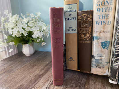 Vintage Book, All the King's Men, by Robert Penn Warren at Duckwells