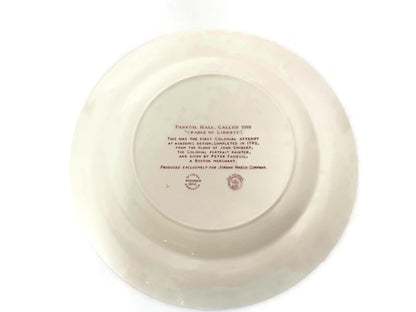 Vintage Faneuil Hall, Boston Wedgwood Souvenir Plate at Duckwells