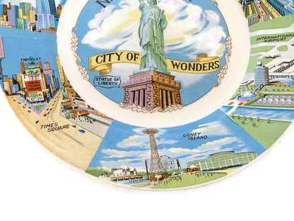 Vintage New York Souvenir Plate at Duckwells