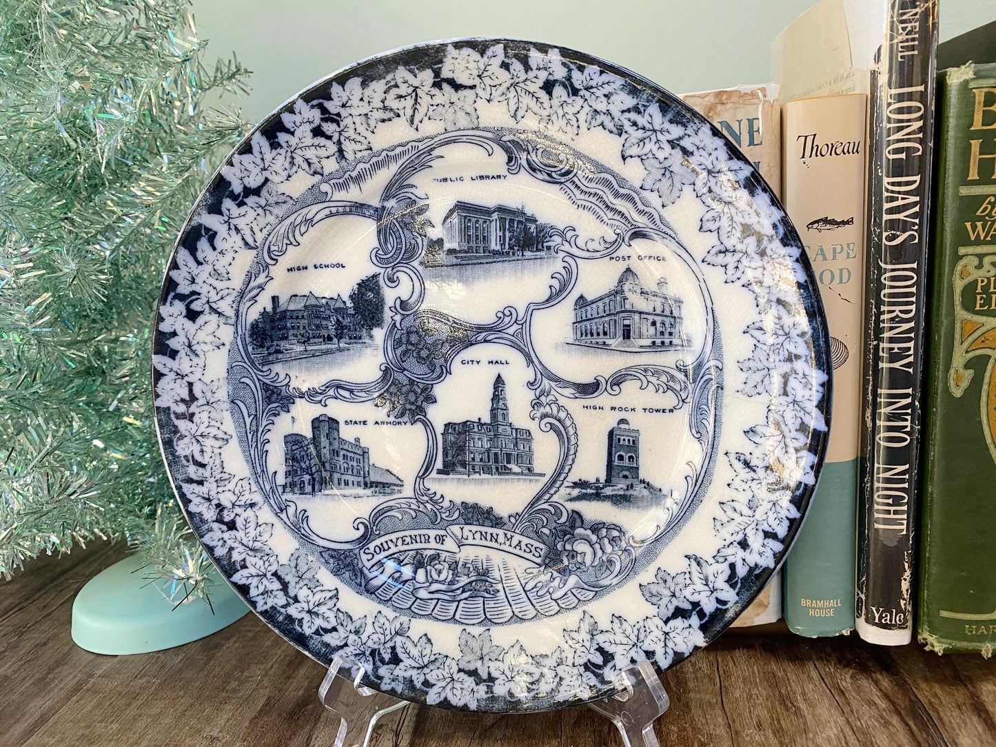 Antique Lynn, Massachusetts Plate at Duckwells